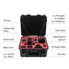 STARTRC 1109197 Portable Waterproof Explosion-proof Traversing Machine Drone Handbag Storage Box for DJI FPV(Black) - 5