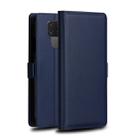 For Huawei Mate 30 Lite DZGOGO MILO Series PC + PU Horizontal Flip Leather Case with Holder & Card Slot & Wallet(Blue) - 1