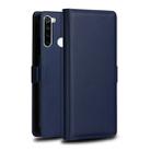 For Xiaomi Redmi Note 8 DZGOGO MILO Series PC + PU Horizontal Flip Leather Case with Holder & Card Slot & Wallet(Blue) - 1