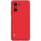 For Xiaomi Redmi K40 / K40 Pro / K40 Pro+ IMAK UC-2 Series Shockproof Full Coverage Soft TPU Case(Red) - 1