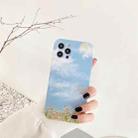 Shockproof Pattern TPU Protective Case For iPhone 11 Pro(Blue Sky White Cloud Garden) - 1