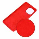 For Xiaomi Mi 11 5G Pure Color Liquid Silicone Shockproof Full Coverage Case(Red) - 4