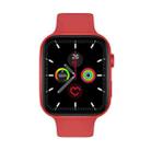 DW35PRO 1.75 inch Color Screen IPX7 Waterproof Smart Watch, Support Bluetooth Answer & Reject / Sleep Monitoring / Heart Rate Monitoring, Style: Silicone Strap(Red) - 2