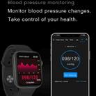 DW35PRO 1.75 inch Color Screen IPX7 Waterproof Smart Watch, Support Bluetooth Answer & Reject / Sleep Monitoring / Heart Rate Monitoring, Style: Silicone Strap(Red) - 7
