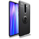 For Xiaomi Redmi Note 8 Pro Lenuo Shockproof TPU Protective Case with Invisible Holder(Black) - 1