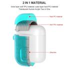 For Apple AirPods 1 PC + TPU Mars Translucent Armor Textured Earphone Protective Case with Anti-lost Buckle, Support Wireless Charging(Mint Green) - 6