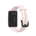 For Huawei Honor Band 6 TPU Watch Band, Size: One Size(Light Pink) - 5