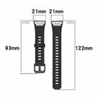 For Huawei Honor Band 6 TPU Watch Band, Size: One Size(Light Pink) - 6