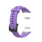 For Huawei Honor Band 6 TPU Watch Band, Size: One Size(Purple) - 1