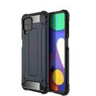 For Samsung Galaxy F62 / M62 Magic Armor TPU + PC Combination Case(Navy Blue) - 1