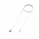 For Willful IP68 / SW021 / ID205U / ID205S USB Magnetic Charging Cable, Length: 1m(White) - 1
