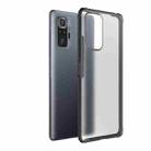 For Xiaomi Redmi Note 10 Pro Four-corner Shockproof TPU + PC Protective Case(Black) - 1