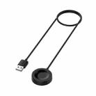 For Huawei Watch GT 2 Pro / GT 2 ECG USB Magnetic Charging Cable, Length: 1m, Style:One Piece(Black) - 1