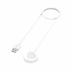 For Huawei Watch GT 2 Pro / GT 2 ECG USB Magnetic Charging Cable, Length: 1m, Style:One Piece(White) - 1