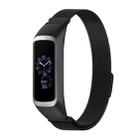 For Samsung Galaxy Fit 2 SM-R220 Milanese Watch Band(Black) - 1