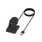 For Suunto 7 USB Vertical Magnetic Charger Holder with Data Function, Length: 1m(Black) - 1
