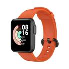 For Xiaomi Mi Watch Lite / Redmi Watch Silicone Watch Band, Size: One Size(Orange) - 4