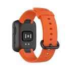 For Xiaomi Mi Watch Lite / Redmi Watch Silicone Watch Band, Size: One Size(Orange) - 5