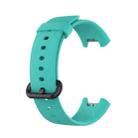 For Xiaomi Mi Watch Lite / Redmi Watch Silicone Watch Band, Size: One Size(Mint Green) - 1