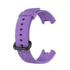 For Xiaomi Mi Watch Lite / Redmi Watch Silicone Watch Band, Size: One Size(Purple) - 1