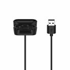 For Xiaomi Mi Watch Lite / Redmi Watch USB Magnetic Charging Cable, Length: 1m(Black) - 4