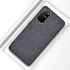 For Samsung Galaxy A72 5G / 4G Shockproof Cloth Texture PC + TPU Protective Case(Grey) - 1