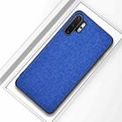 For Samsung Galaxy A32 5G Shockproof Cloth Texture PC + TPU Protective Case(Blue) - 1