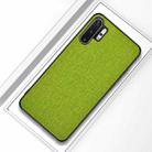 For Samsung Galaxy A32 5G Shockproof Cloth Texture PC + TPU Protective Case(Green) - 1