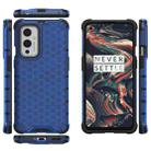 For  OnePlus 9 Shockproof Honeycomb PC + TPU Case(Blue) - 1