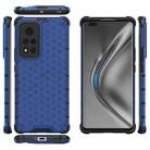 For  Honor View40 Shockproof Honeycomb PC + TPU Case(Blue) - 1