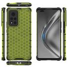 For  Honor View40 Shockproof Honeycomb PC + TPU Case(Green) - 1