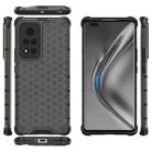 For  Honor View40 Shockproof Honeycomb PC + TPU Case(Black) - 1