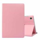 For Lenovo Tab M10 Plus 10.3 360 Degree Rotation Litchi Texture Flip Leather Case with Holder(Pink) - 1