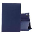 For Lenovo Tab M10 Plus 10.3 360 Degree Rotation Litchi Texture Flip Leather Case with Holder(Blue) - 1