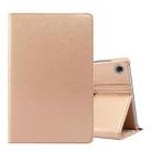 For Lenovo Tab M10 Plus 10.3 360 Degree Rotation Litchi Texture Flip Leather Case with Holder(Gold) - 1