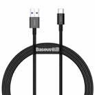 Baseus Superior Series CATYS-01 66W USB to USB-C / Type-C Interface Fast Charging Data Cable, Cable Length:1m(Black) - 1