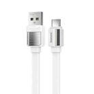 Remax RC-154a 2.4A Type-C / USB-C Platinum Pro Charging Data Cable, Length: 1m(White) - 1