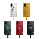 Electroplated TPU Crocodile Pattern Leather Case with Wrist Strap For Samsung Galaxy S20+(Green) - 7