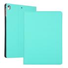 For iPad 10.2 2021 / 2020 / 2019 Voltage Elastic Leather TPU Protective Case with Holder(Mint Green) - 1