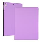 For iPad 10.2 2021 / 2020 / 2019 Voltage Elastic Leather TPU Protective Case with Holder(Purple) - 1