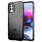 For Motorola Edge S Full Coverage Shockproof TPU Case(Black) - 1