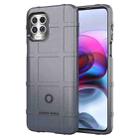 For Motorola Edge S Full Coverage Shockproof TPU Case(Grey) - 1