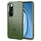 For Xiaomi Mi 10S Full Coverage Shockproof TPU Case(Army Green) - 1