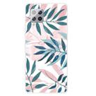 For Samsung Galaxy F62 / M62 Shockproof Painted Transparent TPU Protective Case(INS Green Grass) - 1