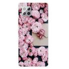 For Samsung Galaxy F62 / M62 Shockproof Painted Transparent TPU Protective Case(Envelope Rose) - 1