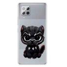 For Samsung Galaxy F62 / M62 Shockproof Painted Transparent TPU Protective Case(Panther) - 1