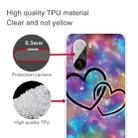 For Xiaomi Redmi K40 Pro Max Shockproof Painted Transparent TPU Protective Case(Starry Love) - 4