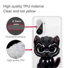 For Xiaomi Redmi K40 Pro Max Shockproof Painted Transparent TPU Protective Case(Panther) - 4