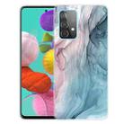 For Samsung Galaxy A32 4G Frosted Fashion Marble Shockproof  TPU Protective Case(Abstract Gray) - 1