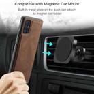For Samsung Galaxy A51 5G JEEHOOD Retro Magnetic Detachable Protective Case with Wallet & Card Slot & Holder(Brown) - 10